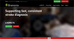 Desktop Screenshot of brainomix.com